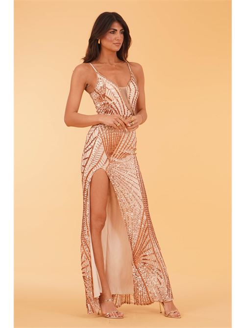 Abito Belladonna in paillettes The Dress London | BELLADONNAGOLD